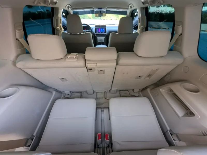 2023 Toyota Prado TXL V4 2.7L Black Beige SUV GCC IN EXCELLENT CONDITION