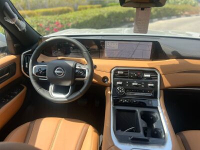 2025 Nissan Patrol LE TITANIUM PLUS 3.5L V6 Twin Turbo Silver Tan SUV GCC