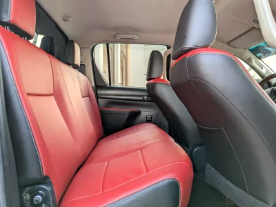 2017 TOYOTA HILUX FACELIFTED 2025 ADVENTURE GCC V4 2.7L Black Red Pick UP