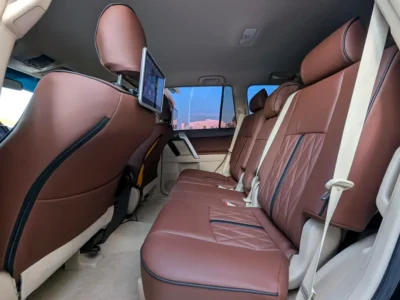 2019 Toyota Prado TXL V4 2.7L Black Brown SUV GCC IN EXCELLENT CONDITION