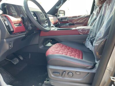 2026 Nissan Patrol Platinum 3.5L Turbo 6 Cylinder Petrol Engine Grey Red SUV GCC