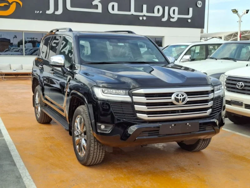 2025 Toyota Land Cruiser VX 3.5 Litres 6 Cylinders Petrol Engine Black SUV GCC Specs