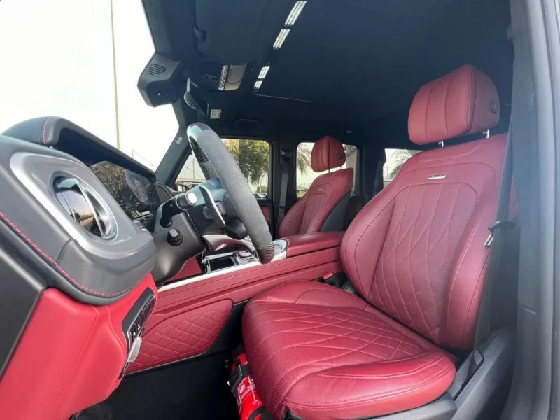 2022 Mercedes-Benz AMG G 63 BRABUS 700 4.0-liter V8 Biturbo Grey Red SUV GCC