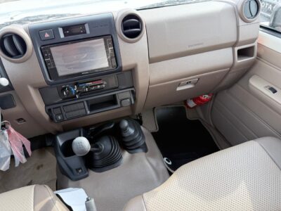 2025 Toyota Landcruiser Pickup 2.8L 4-Cylinder Turbo Diesel MT GCC White Beige SUV