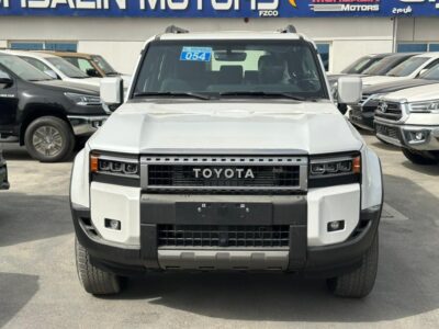 2025 Toyota Prado 2.4l Adventure 2.4L 4-Cylinder Turbo Petrol White Black SUV