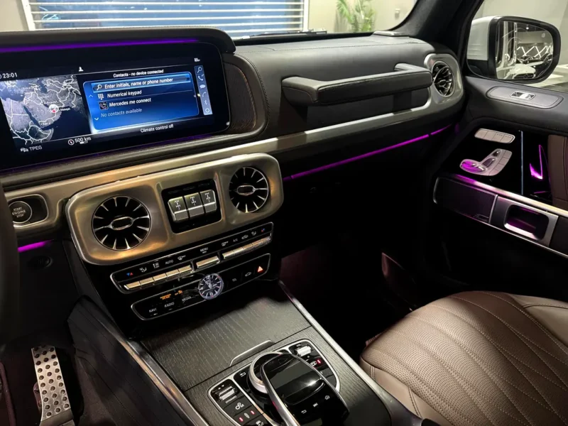 2024 Mercedes-Benz G-Class G 63 AMG 8 Cylinders Engine White Brown SUV