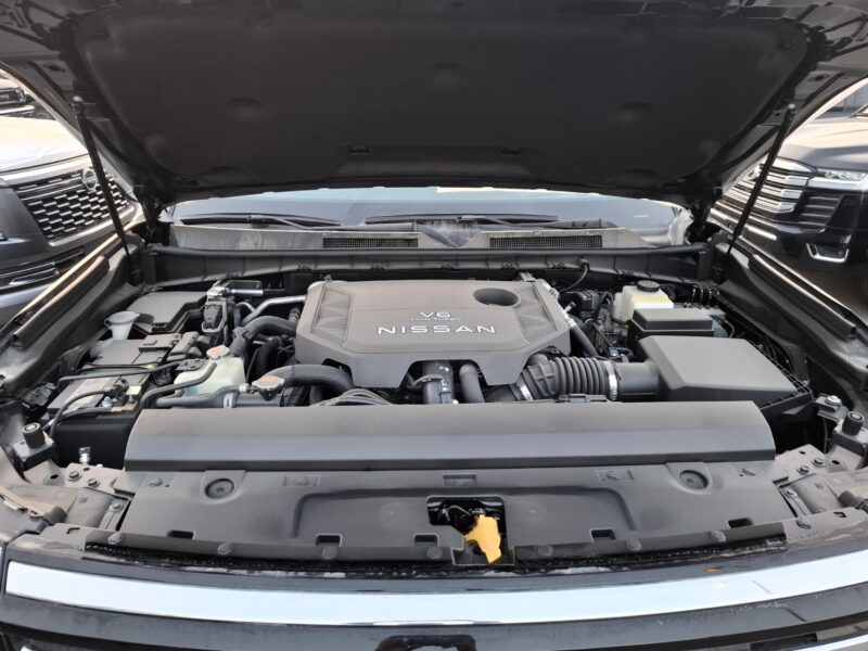 2025 Nissan Patrol 3.5 Litres V6 Twin-Turbo Petrol Engine Black Tan SUV