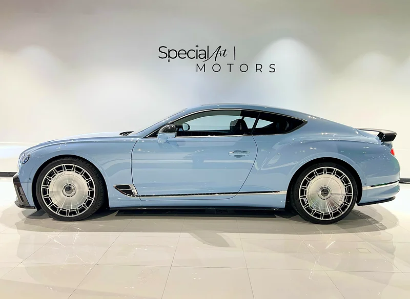 2023 BENTLEY CONTINENTAL GT V8 ORIGINAL MANSORY Blue Black Coupe