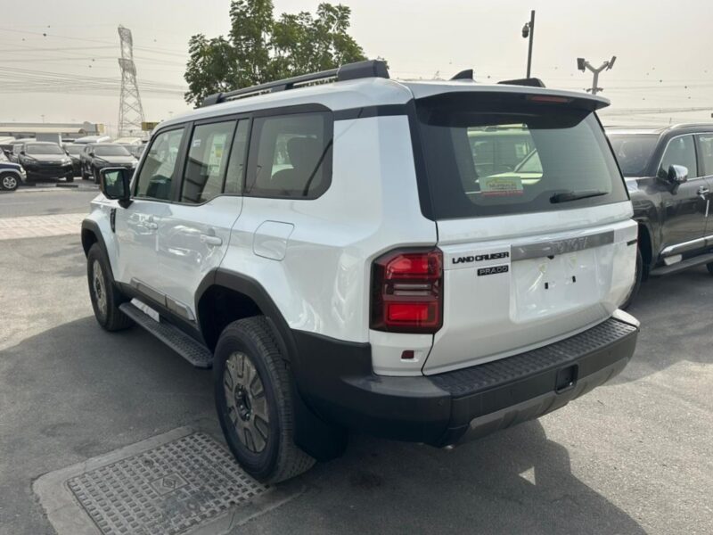2025 Toyota Prado 2.4l Adventure 2.4L 4-Cylinder Turbo Petrol White Black SUV