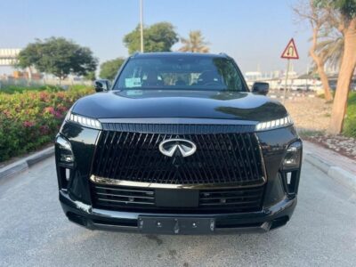 2026 Infiniti QX80 Autograph Bench Chairs 3.5L Turbo 6 Cylinders Engine Black Red SUV
