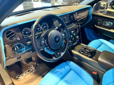 2021 Rolls-Royce Cullinan Black Badge 12 Cylinders Petrol Engine Grey Blue SUV