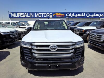 2024 Toyota Land Cruiser GXR 3.3L V6 Twin-Turbo Black Beige SUV Petrol