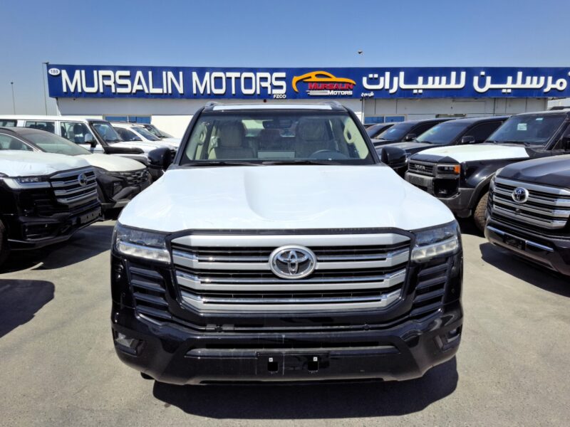 2024 Toyota Land Cruiser GXR 3.3L V6 Twin-Turbo Black Beige SUV Petrol
