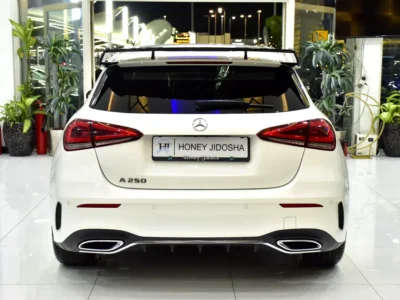 2019 Mercedes-Benz A-Class A 250 4 Cylinders Engine White Black Hatchback GCC