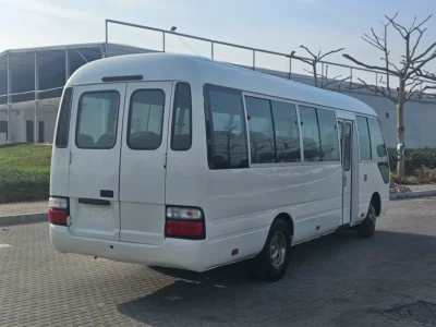 2008 Toyota Coaster Other 4 Cylinders Diesel Engine White Brown Van Manual