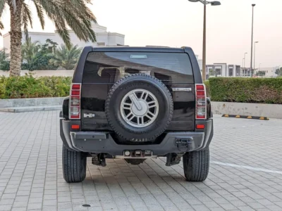 2007 Hummer H3 Other 5 Cylinder Petrol Engine Black Beige SUV GCC Specs