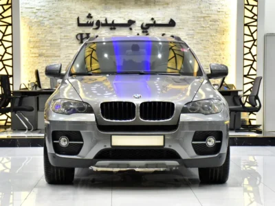 2012 BMW X6 Xdrive35i 6 Cylinders Petrol Engine Grey Beige SUV GCC Specs