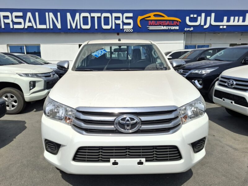 2025 Toyota Hilux 2.4L 4 Cylinders Engine MT SC White Diesel Basic White Black Pickup