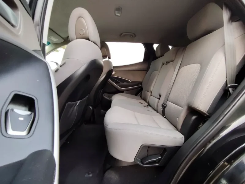 2016 Hyundai Santa Fe Sport 4 Cylinders Petrol Engine Black Beige SUV US Specs Clean Title