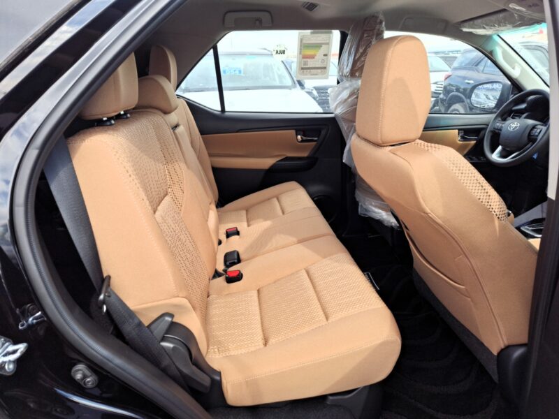 2025 Toyota Fortuner EXR 2.7L 4 Cylinders Engine Black Tan SUV Petrol