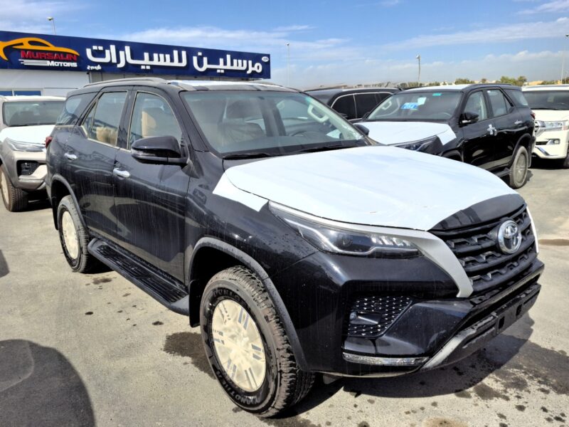 2025 Toyota Fortuner EXR 2.7L 4 Cylinders Engine Black Tan SUV Petrol