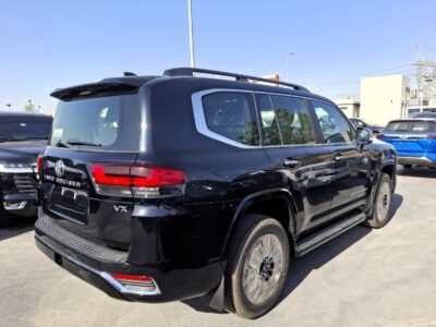 2024 Toyota Landcruiser VX Plus 3.5L TWIN TURBO, 6 CYLINDER Black SUV Petrol