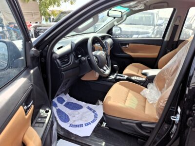 2025 Toyota Fortuner EXR 2.7L 4 Cylinders Engine Black Tan SUV Petrol