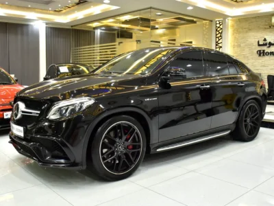 2018 Mercedes-Benz GLE-Class GLE 63 S AMG 8 Cylinder Petrol Engine Black SUV GCC