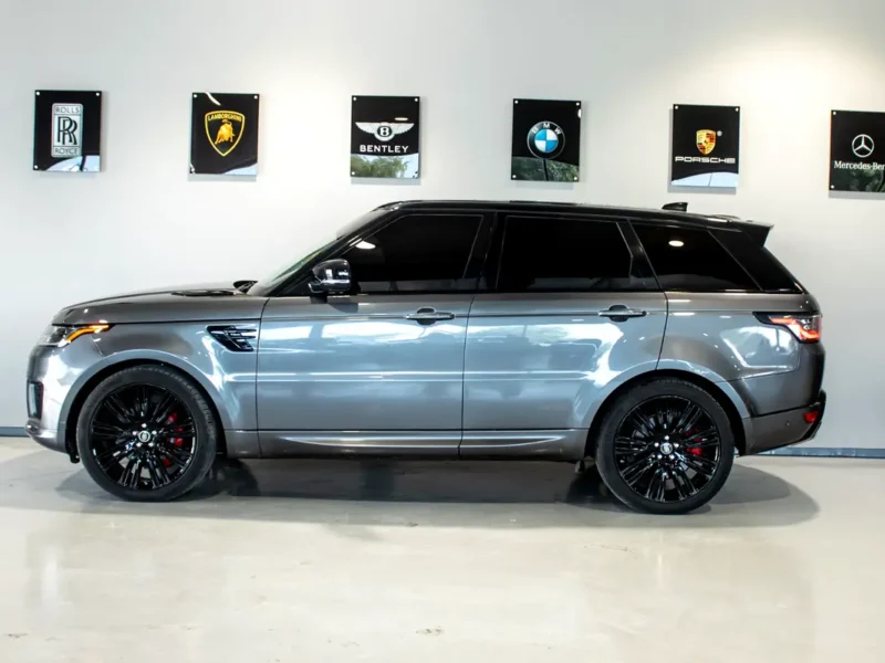 2018 Land Rover Range Rover Sport SV 8 Cylinder Petrol Engine Grey Red SUV