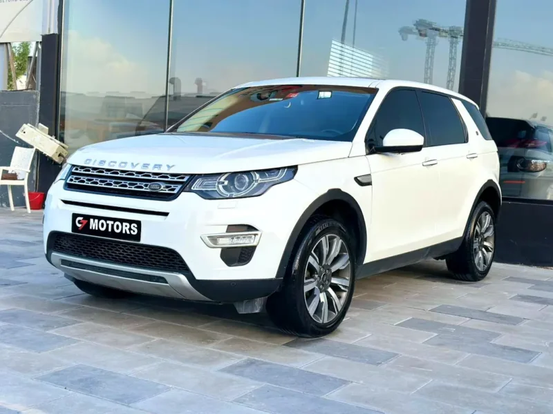 2018 Land Rover Discovery HSE TD6 4 Cylinders Diesel Engine White Tan Crossover
