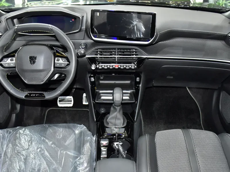 2024 Peugeot 2008 GT Line 4 Cylinders Petrol Engine Silver Beige Crossover GCC Specs
