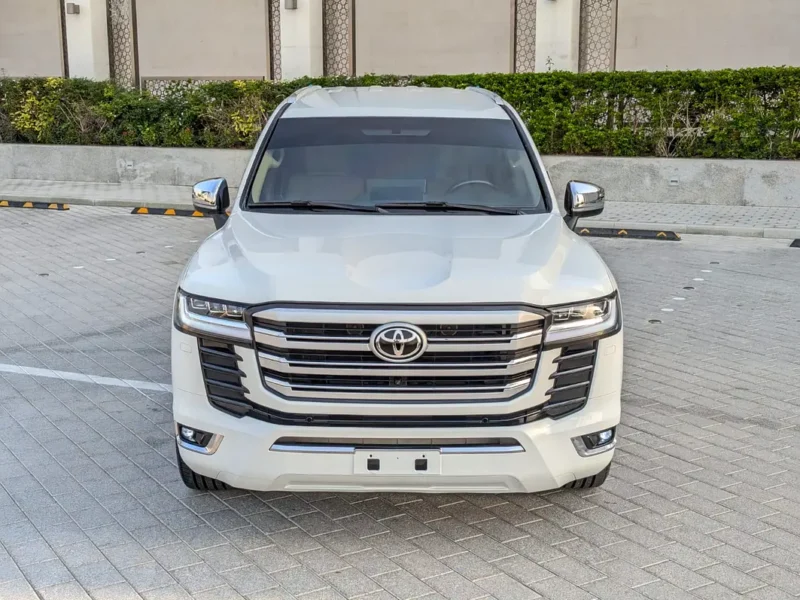 2016 TOYOTA LAND CRUISER FACELIFTED 2025 GCC Specs V6 4.0L White Beige SUV