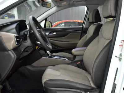 2023 Hyundai Santa Fe Comfort Plus 4 Cylinder Petrol Engine White Grey SUV GCC
