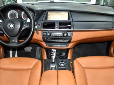 2010 BMW X5 M 8 Cylinders Petrol Engine White Brown SUV GCC Specs