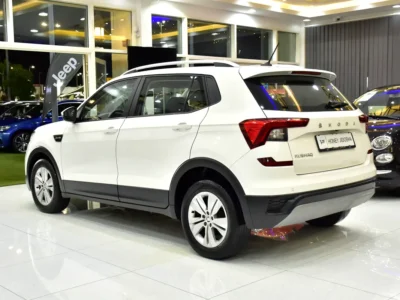 2023 Skoda Kushaq Style 4 Cylinder Petrol Engine White Grey SUV GCC Specs