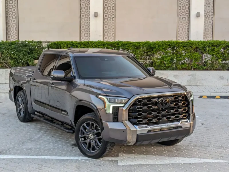 2023 Toyota Tundra Crewmax Platinum 6 Cylinder Petrol Engine Grey Black Pickup