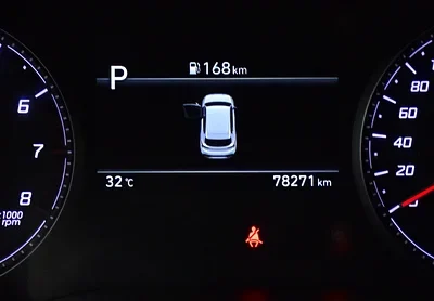 2023 Hyundai Santa Fe Comfort Plus 4 Cylinder Petrol Engine White Grey SUV GCC