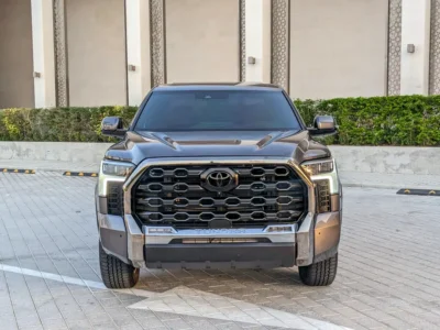 2023 Toyota Tundra Crewmax Platinum 6 Cylinder Petrol Engine Grey Black Pickup