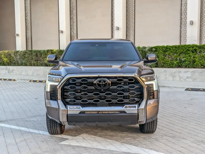 2023 Toyota Tundra Crewmax Platinum 6 Cylinder Petrol Engine Grey Black Pickup