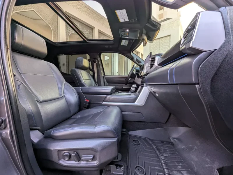 2023 Toyota Tundra Crewmax Platinum 6 Cylinder Petrol Engine Grey Black Pickup