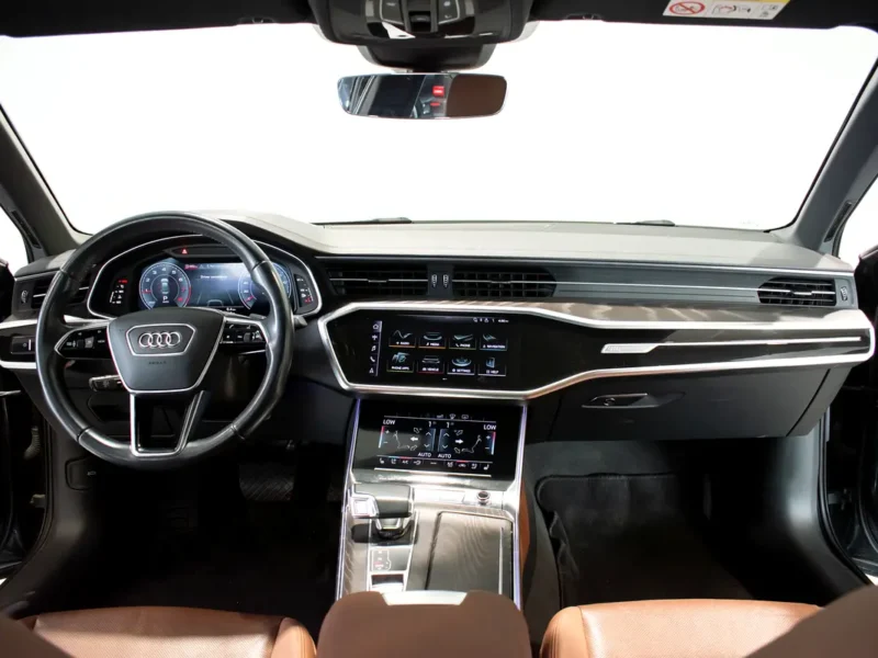 2020 Audi A6 45 TFSI 4 Cylinder Petrol Engine Grey Tan Sedan Korean Specs
