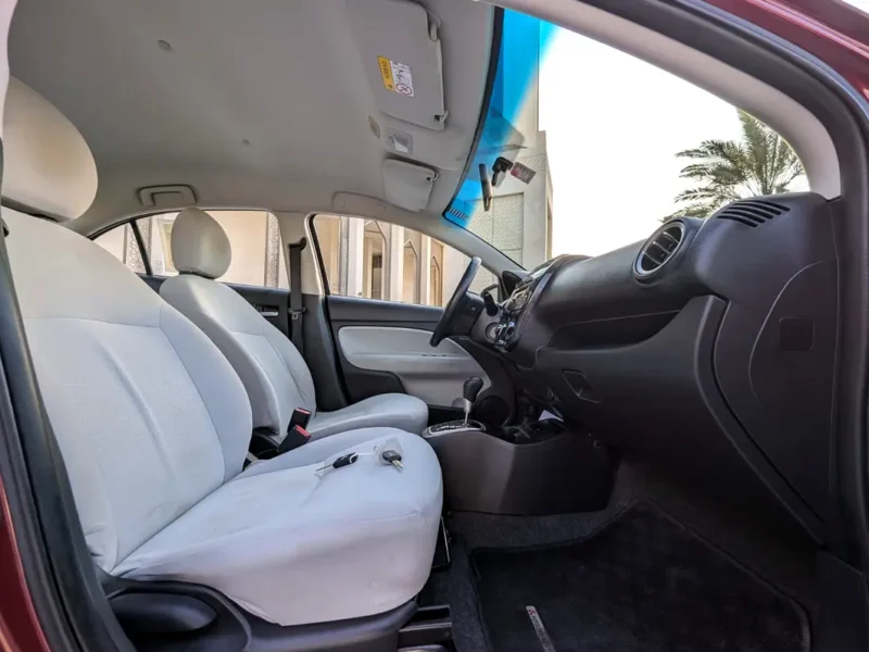 2022 Mitsubishi Attrage GLX 3 Cylinder Petrol Engine Maroon White Sedan GCC