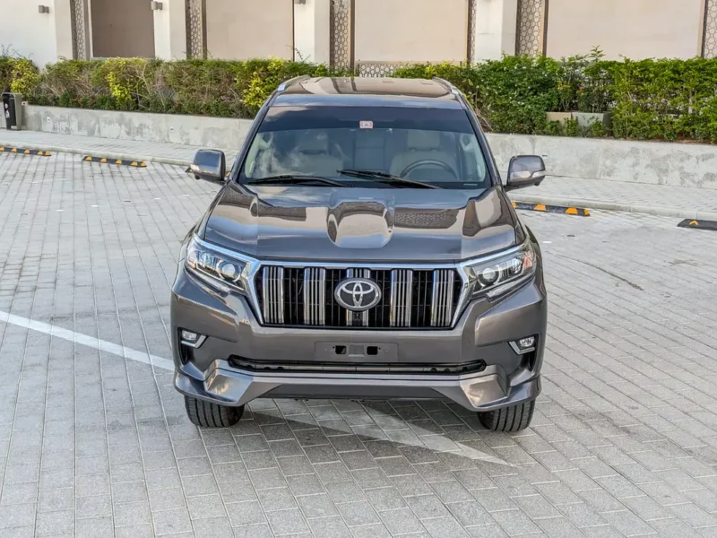 2012 TOYOTA PRADO FACELIFTED 2023 V4 Petrol Engine 2.7L Grey Beige SUV GCC