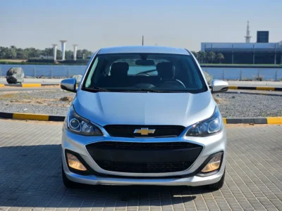 2020 Chevrolet Spark LT 4 Cylinder Petrol Engine Silver Black Hatchback GCC Specs