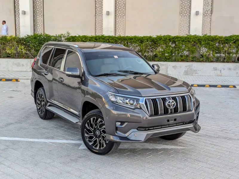 2012 TOYOTA PRADO FACELIFTED 2023 V4 Petrol Engine 2.7L Grey Beige SUV GCC