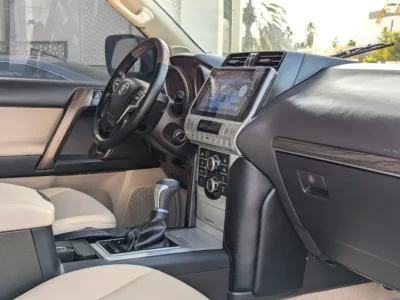 2012 TOYOTA PRADO FACELIFTED 2023 V4 Petrol Engine 2.7L Grey Beige SUV GCC