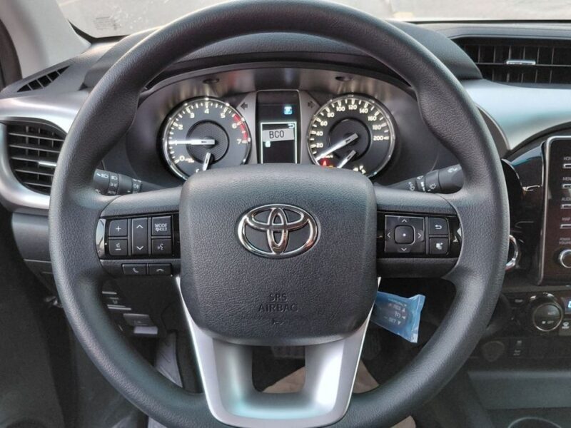 2025 Toyota Hilux DC TRD 4.0L V6 Petrol Engine AWD Black Red Pickup GCC Specs