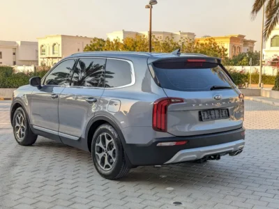 2020 Kia Telluride EX FULL OPTION 3.8L V6 Blue Black SUV GCC IN EXCELLENT CONDITION