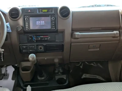2012 Toyota Land Cruiser 76 series LX 8 Cylinder Diesel Engine Beige SUV GCC