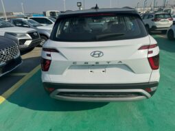 2024 Hyundai Creta 1.5 Liters Inline 4 Cylinders Engine White Beige SUV